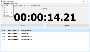 Free Stopwatch Portable screenshot 3