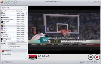 Free Stream Recorder screenshot