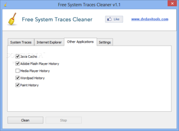 Free System Traces Cleaner screenshot 3