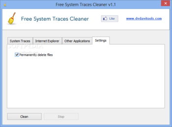 Free System Traces Cleaner screenshot 4