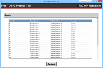 Free TOEFL Practice Test screenshot 3