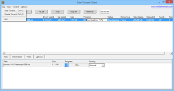 Free Torrent Client screenshot 5