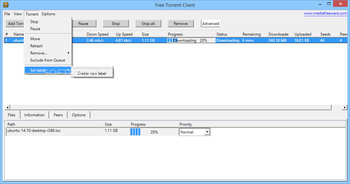 Free Torrent Client screenshot 6