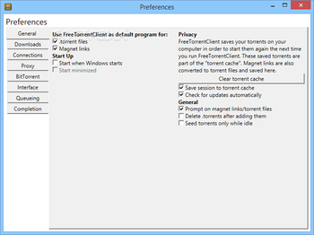 Free Torrent Client screenshot 7