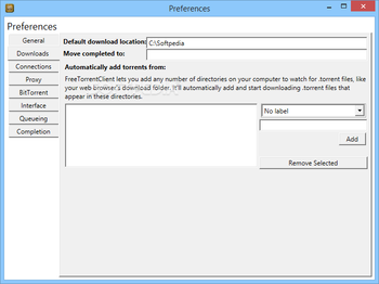 Free Torrent Client screenshot 8