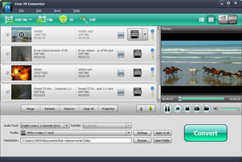Free TS Converter screenshot
