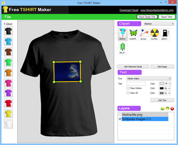 Free TSHIRT Maker screenshot