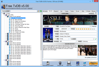 Free TvDB screenshot