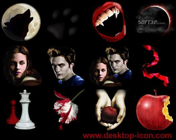 Free Twilight Desktop Icons screenshot 3