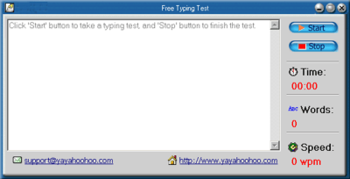 Free Typing Test screenshot