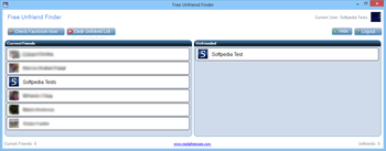 Free Unfriend Finder screenshot