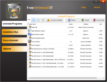 Free Uninstall It screenshot