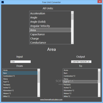 Free Unit Converter screenshot