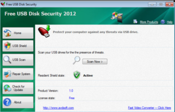 Free USB Disk Security 2013 screenshot