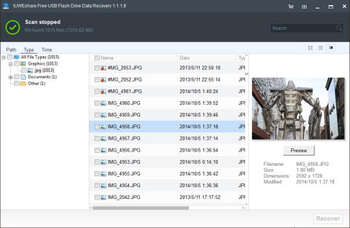 Free USB Flash Drive Data Recovery screenshot 2