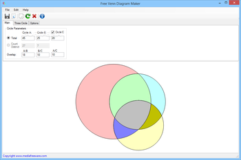 Free Venn Diagram Maker screenshot