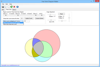 Free Venn Diagram Maker screenshot 2