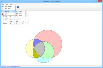 Free Venn Diagram Maker screenshot 4