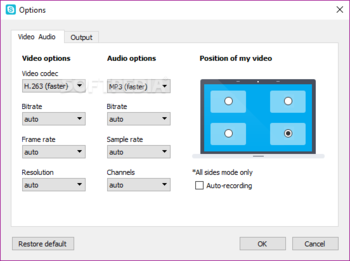 Free Video Call Recorder for Skype screenshot 3