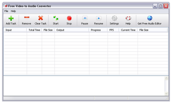 Free Video To Audio Converter 2015 screenshot