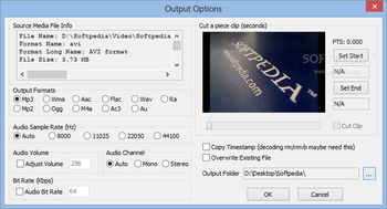 Free Video To Audio Converter screenshot 2