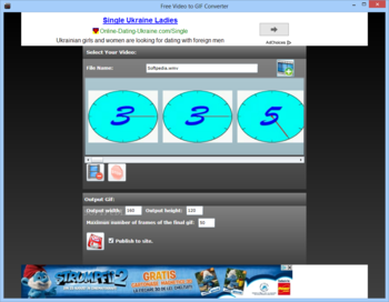 Free Video to GIF Converter screenshot