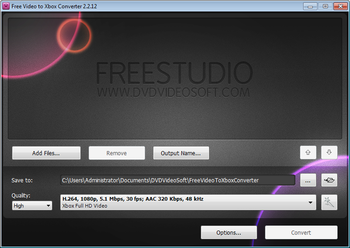 Free Video to Xbox Converter screenshot