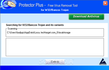 Free Virus Removal Tool for W32/Bancos Trojan screenshot 2