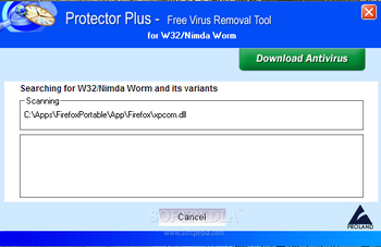 Free Virus Removal Tool for W32/Nimda Worm screenshot 2