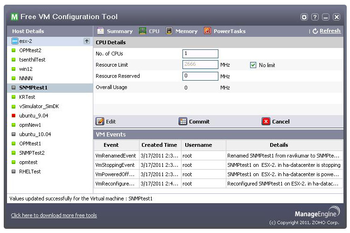 Free VM Configuration Tool screenshot 2