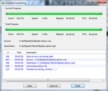Free WAV MP3 Converter screenshot 2