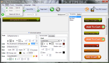 Free Web Buttons screenshot 2