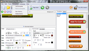 Free Web Buttons screenshot 4