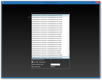 Free Webcam to AVI screenshot 2