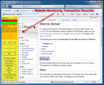Free Website Monitoring Recorder screenshot 2