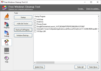 Free Windows Cleanup Tool screenshot 4