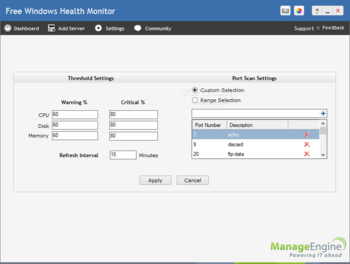 Free Windows Health Monitor screenshot 3