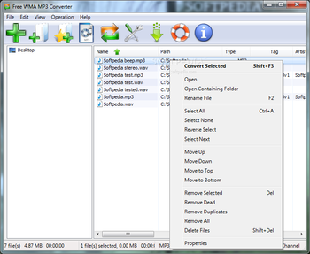 Free WMA MP3 Converter screenshot