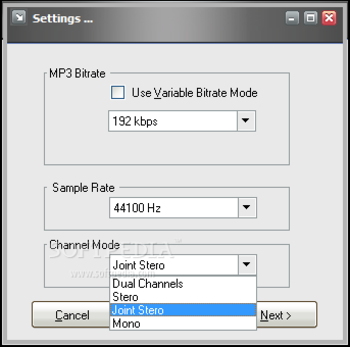 Free WMA to MP3 Converter screenshot 3