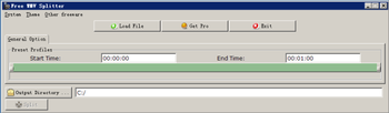 Free WMV Splitter screenshot