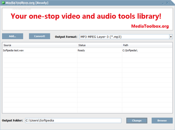 Free WMV WMA MP3 Converter screenshot