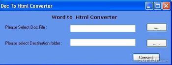 Free Word To HTML Converter screenshot 2