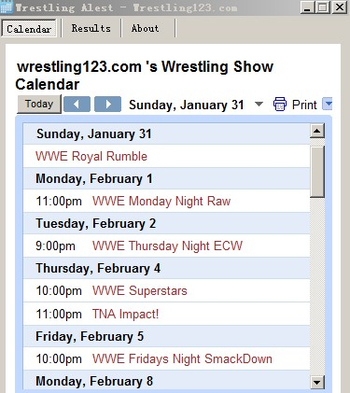 Free WWE wrestling News,Results Alert screenshot 3