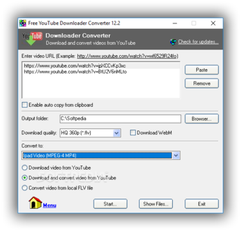 Free YouTube Downloader Converter screenshot