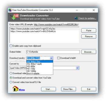 Free YouTube Downloader Converter screenshot 2