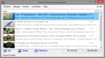 Free YouTube Downloader screenshot