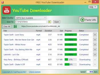 Free YouTube Downloader screenshot