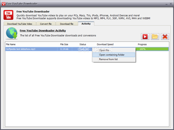 Free YouTube Downloader screenshot 5