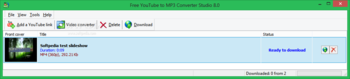 Free YouTube to MP3 Converter Studio screenshot