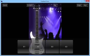 FreeBassTuner screenshot